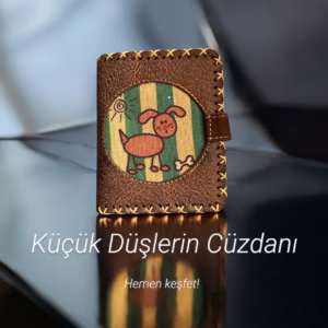 KÖPEK FİGÜRLÜ CÜZDAN