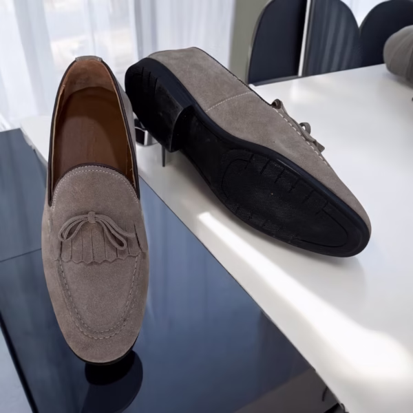 Erkek Süet Loafer Ayakkabı - Görsel 2